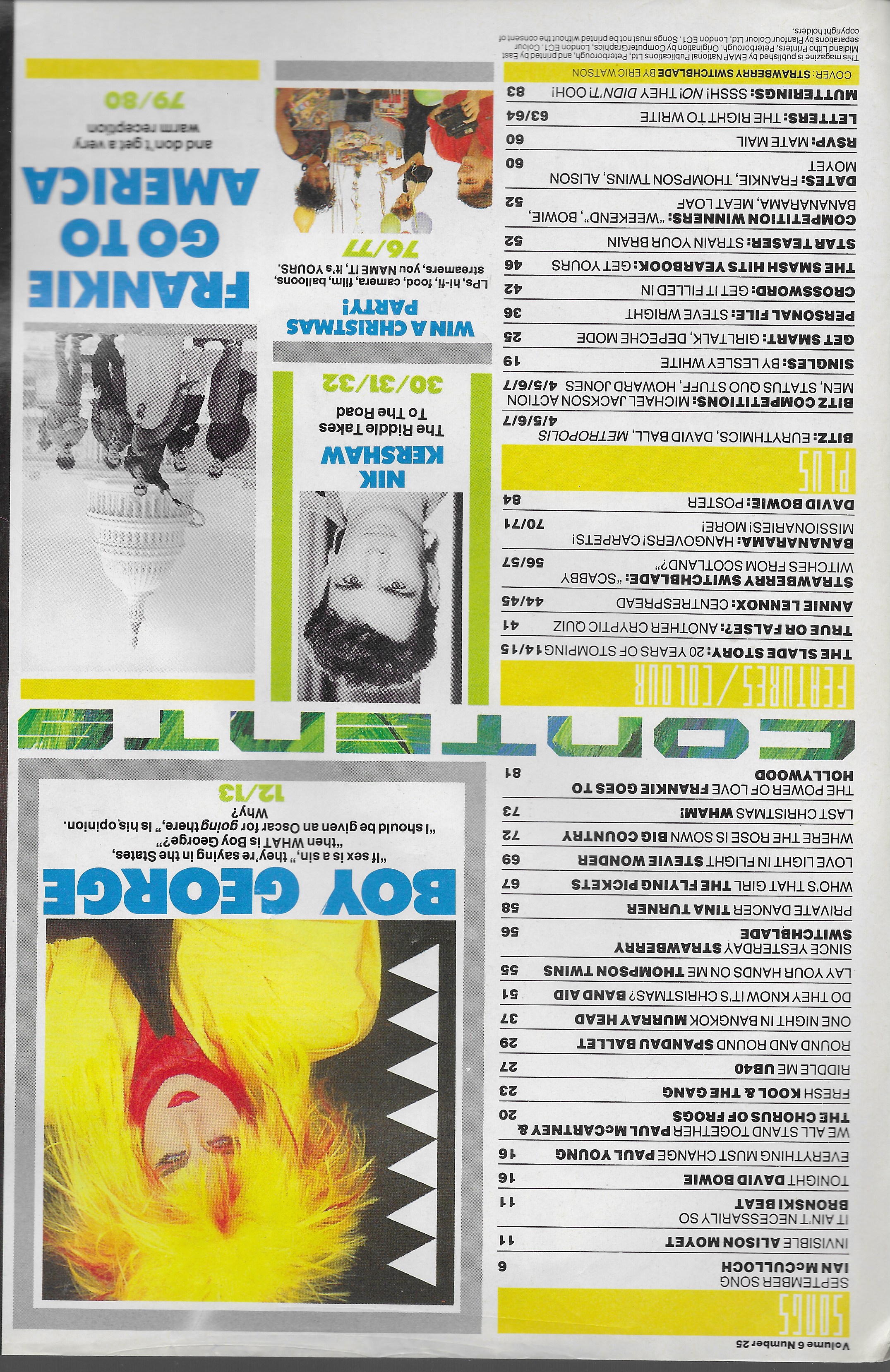 Smash hits, United Kingdom